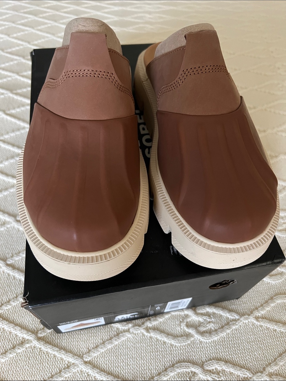 Slip-On Duck Boot Sneakers in Brown Sorel size 12 NEW